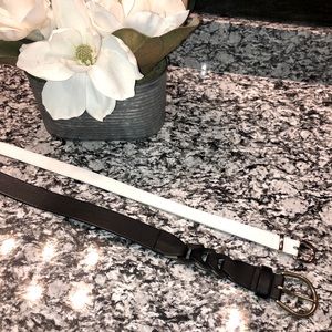 Black and White Belts